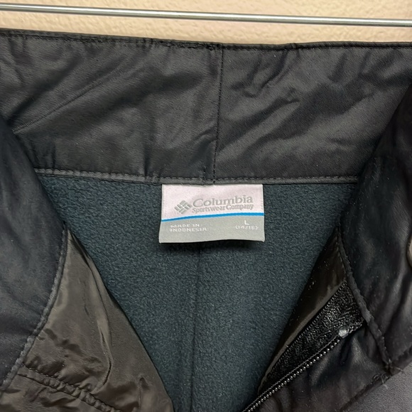 💕Columbia Youth Waterproof Snow Pants; Black; Size Large - Picture 4 of 12